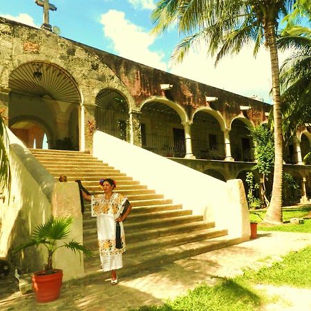 Hacienda Tepich Hotel Buitenkant foto