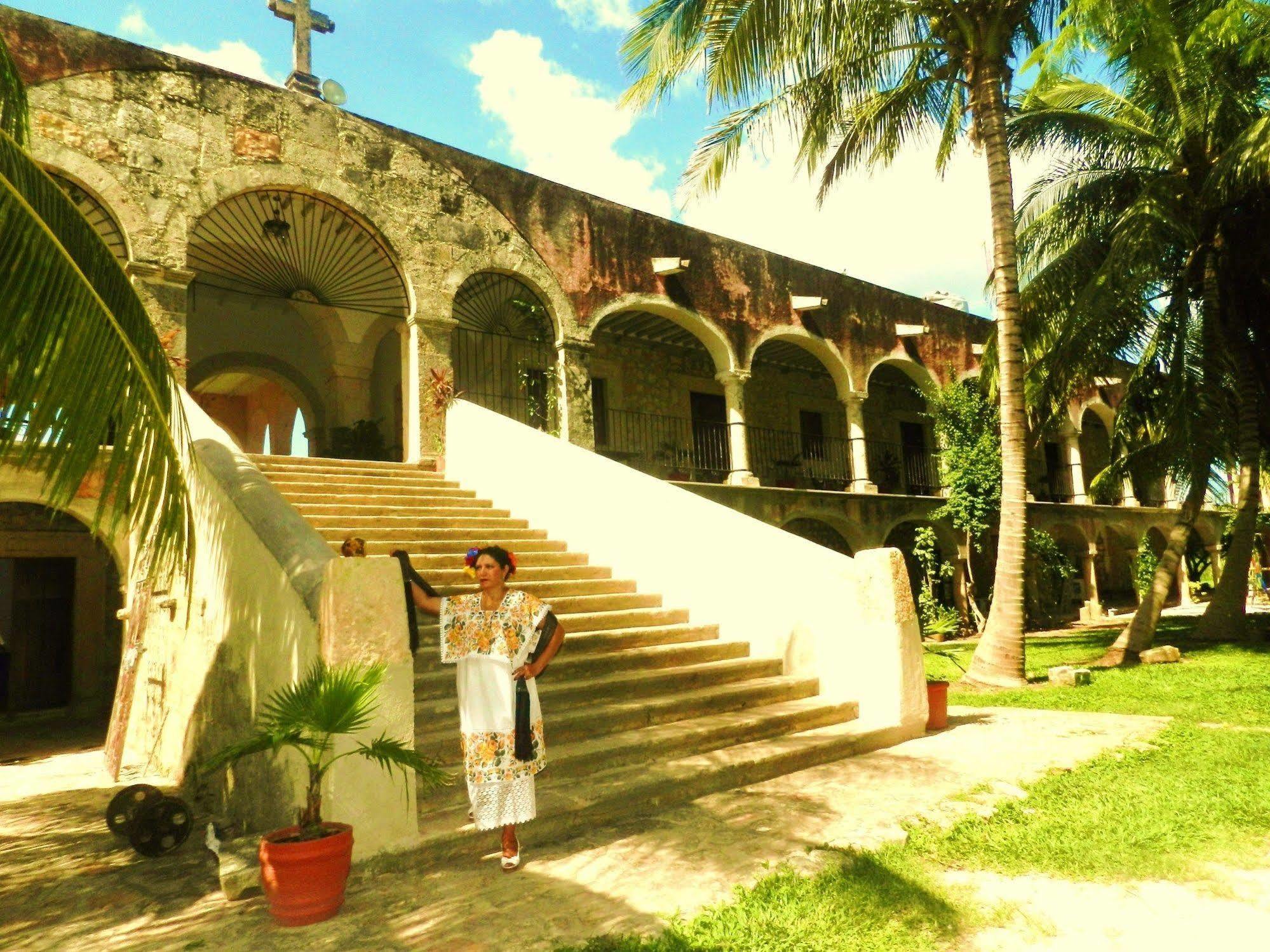 Hacienda Tepich Hotel Buitenkant foto