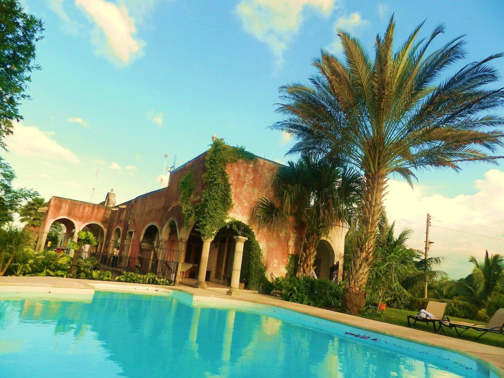 Hacienda Tepich Hotel Buitenkant foto
